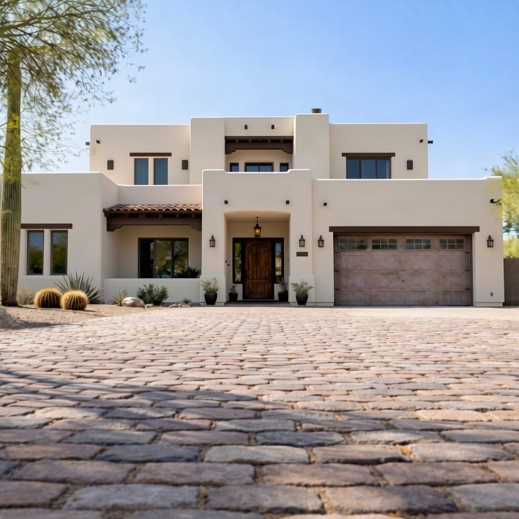 Exterior painted Alabaster