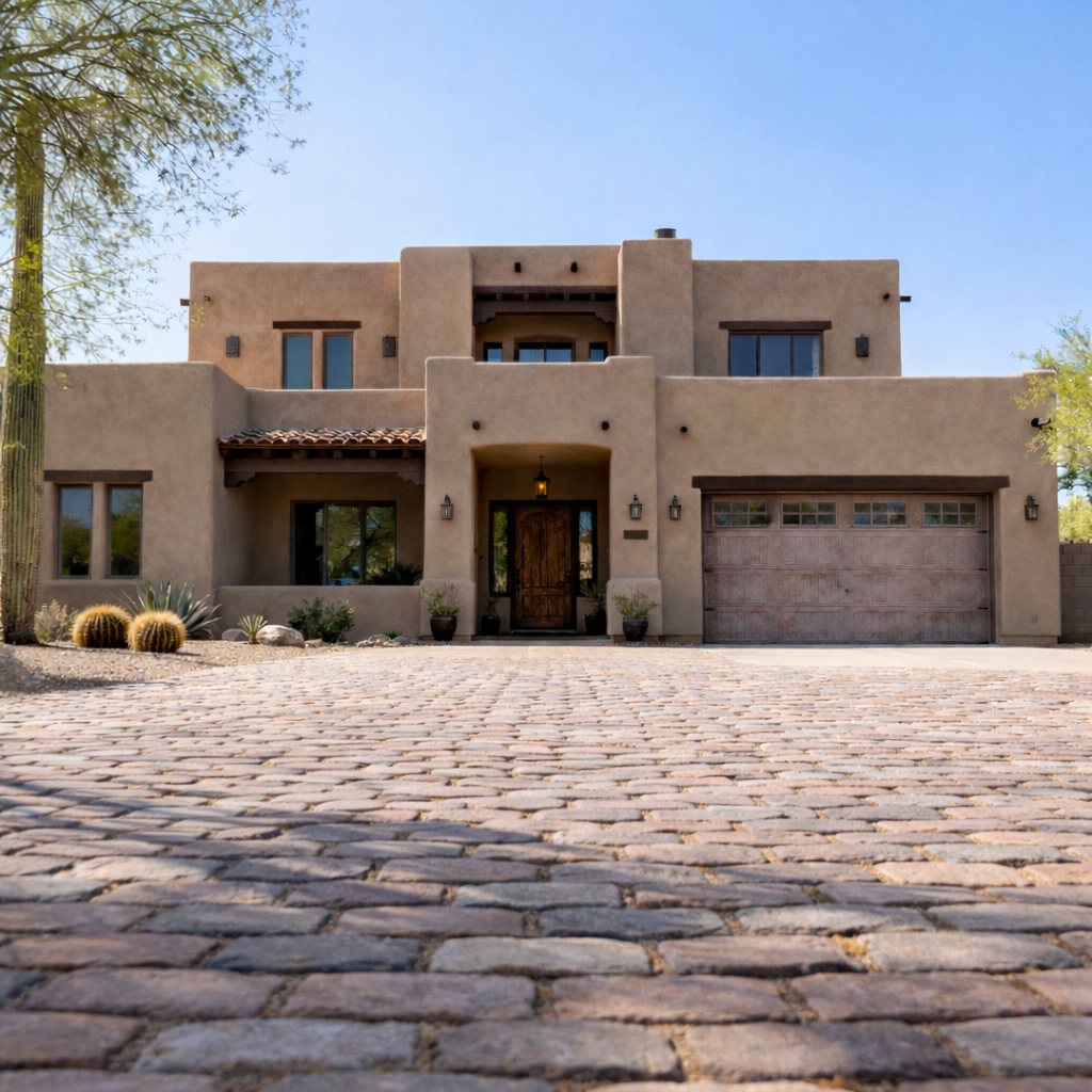 Exterior, before